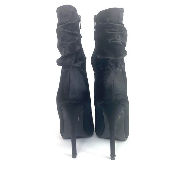 Sexy Botties Slouchy Mid Calf Peep Toe 7.5 - Picture 7 of 15